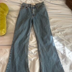 Abercrombie & Fitch Light Blue Flare Jeans